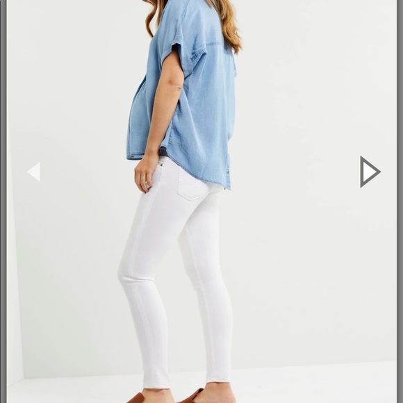 AG Secret Belly Fit Legging Ankle Maternity Jeans - Picture 2 of 5